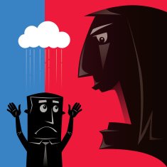 woman blaming man N2