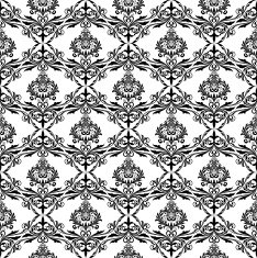 Decorative seamless pattern N27