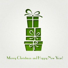 Christmas gift decoration background N2