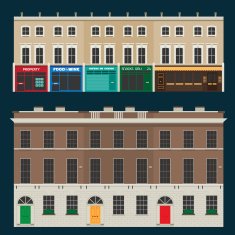 English terrace houses N2