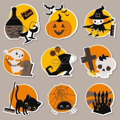 Halloween symbols N9