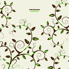 One credit tree branches background