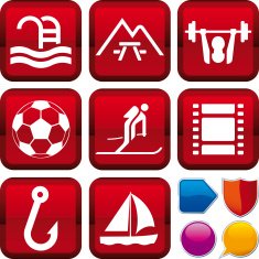 icon series outdoor leisure