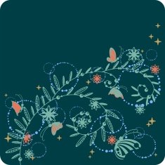 Floral Pattern N981
