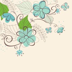 abstract floral background N268