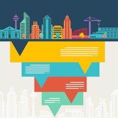 Cityscape background with buildings N11