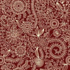 Seamless Floral Pattern N1593