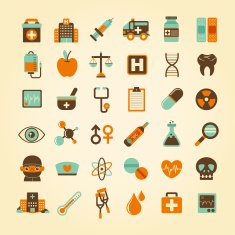 Medical icons set N17
