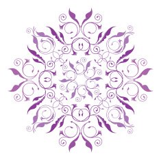 classical floral pattern