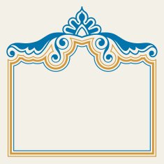 Ornamental border set