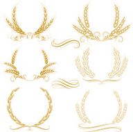 Wheat ornament N11