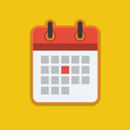 Calender Vector Icon N2
