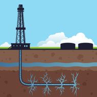 Hydraulic Fracturing Gas Drilling