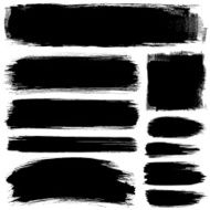 Brush strokes N9