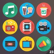 Vector Icons for Web and Mobile Applications Set 23