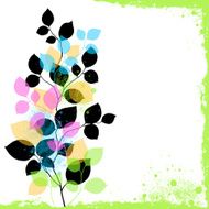 Transparent Leaves Design