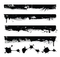 grunge borders N2