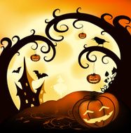 halloween background N399