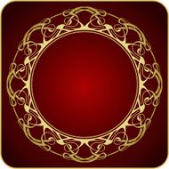 modern round pattern N2