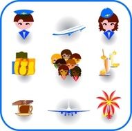 Travel by the plane N2