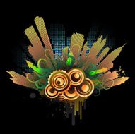 abstract design city