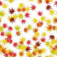 autumn seamless leaves