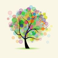 Art tree fantasy N7