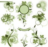 Collection of vector design elements N2