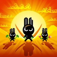 Ninja Rabbits