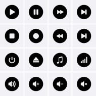 Media Player Icons N4