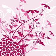 Floral background N1401