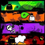 Halloween banners N53