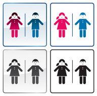 Kids restroom sign N2