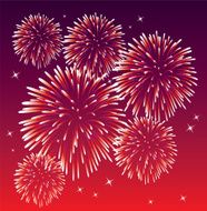Red Fireworks N3