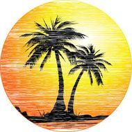 Palm trees - VECTOR N7