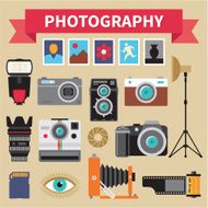 Photography - Icons Vector Set Creative Design Pictures