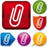 icon series paper clip
