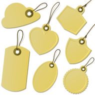 Cardboard tag collection