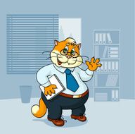 Bossy cat