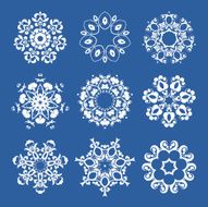 White Snowflakes N3