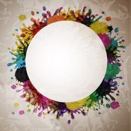Vector splash abstract background N2