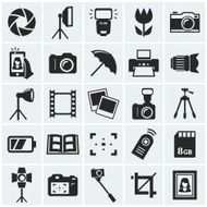 Photo icons Vector set N2