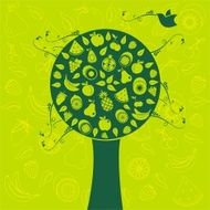 green fruit tree