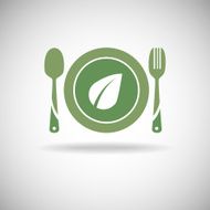 Green food icon