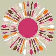 Cutlery contemporary pattern