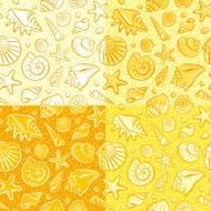 Yellow seamless background