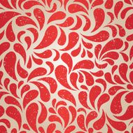 Abstract vintage red wallpaper vector illustration N2