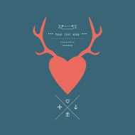 Antlers Isolated Vector N2