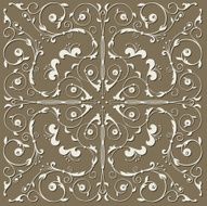 Floral ornament #407 VECTOR