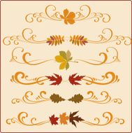 Autumn ornament N31